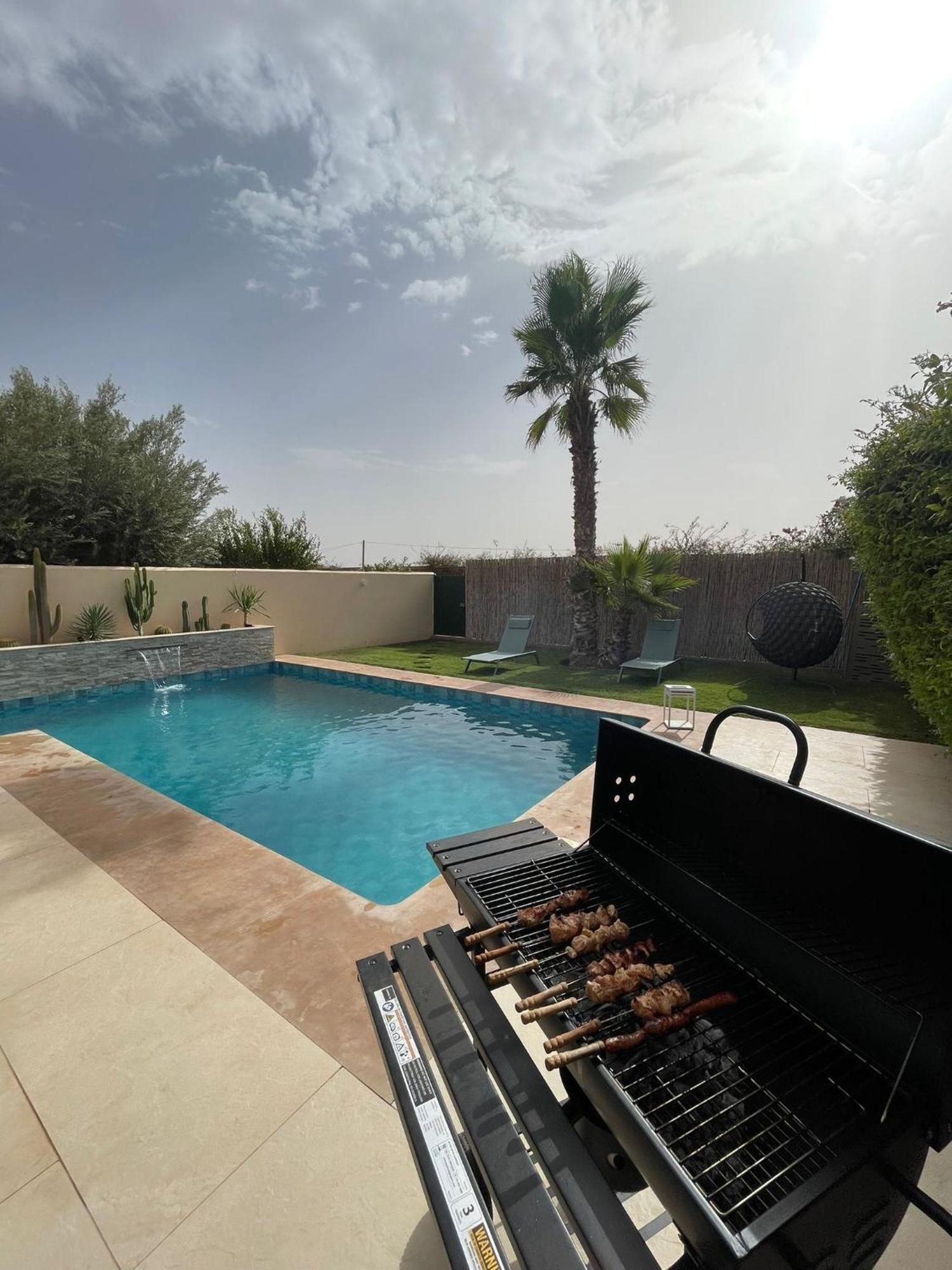 Villa Nawal Et Sa Piscine Chauffee Sans Vis-A-Vis Agadir Exterior photo